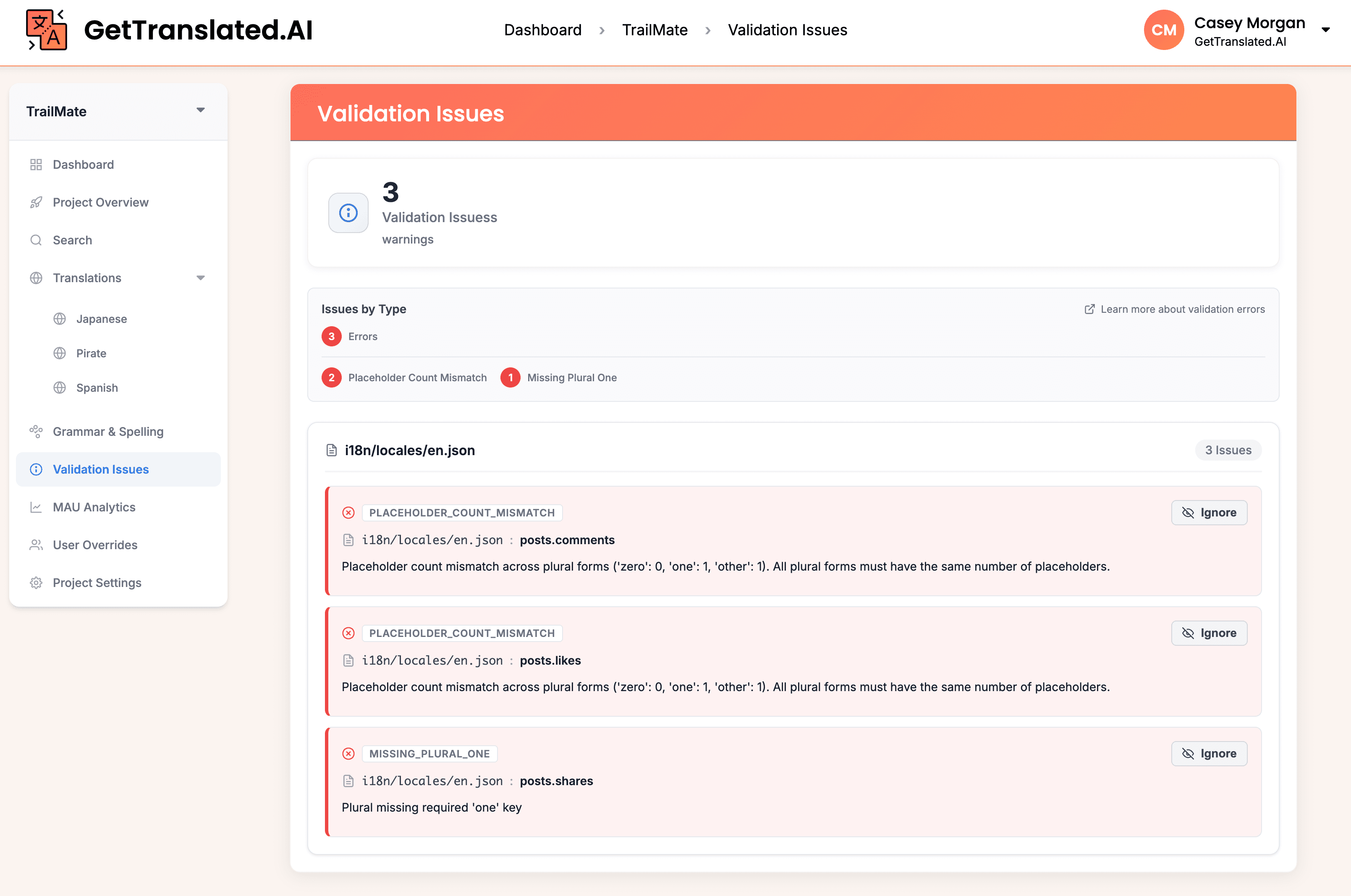 GetTranslated.AI screenshot 3