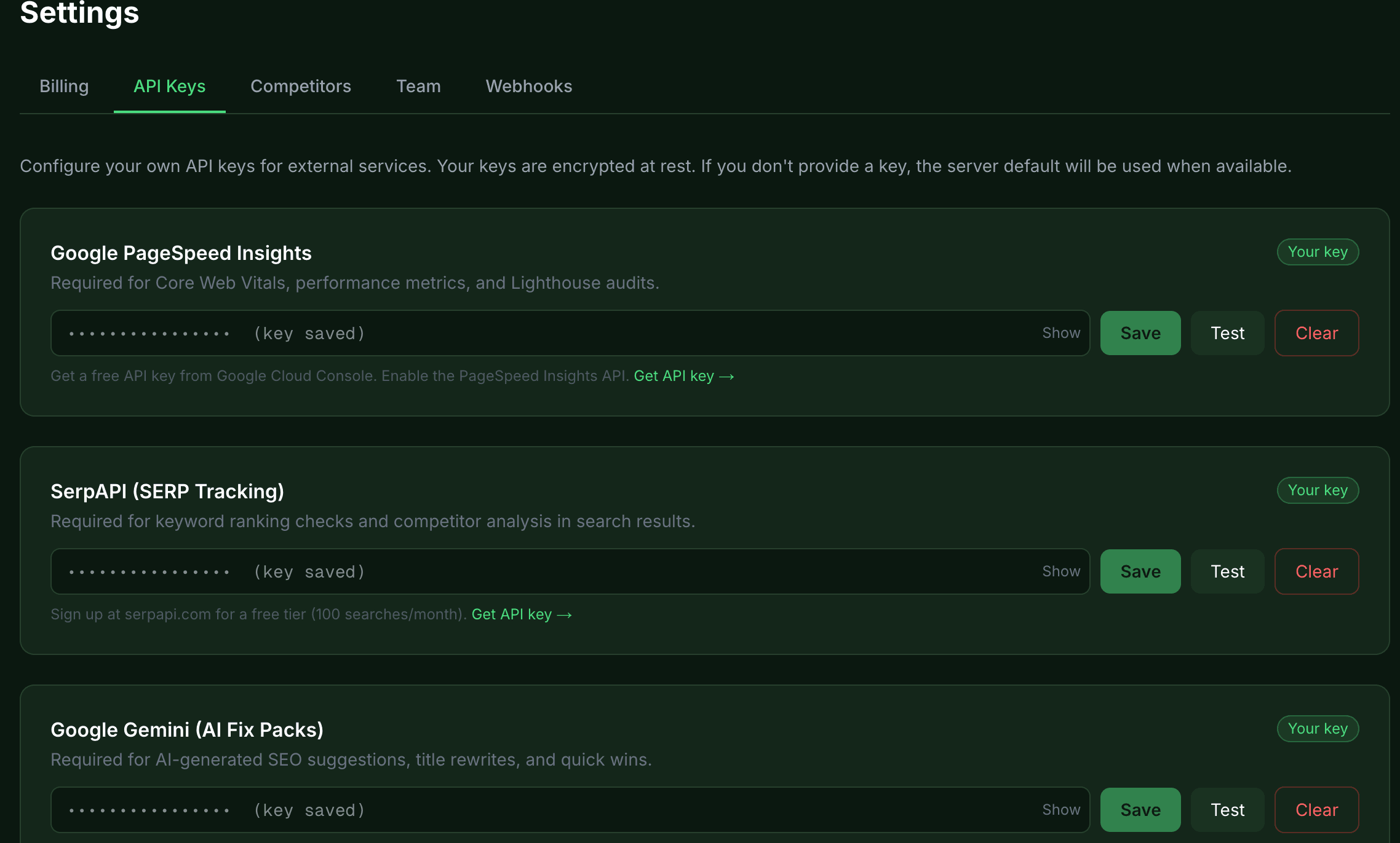 SEOscar screenshot 5