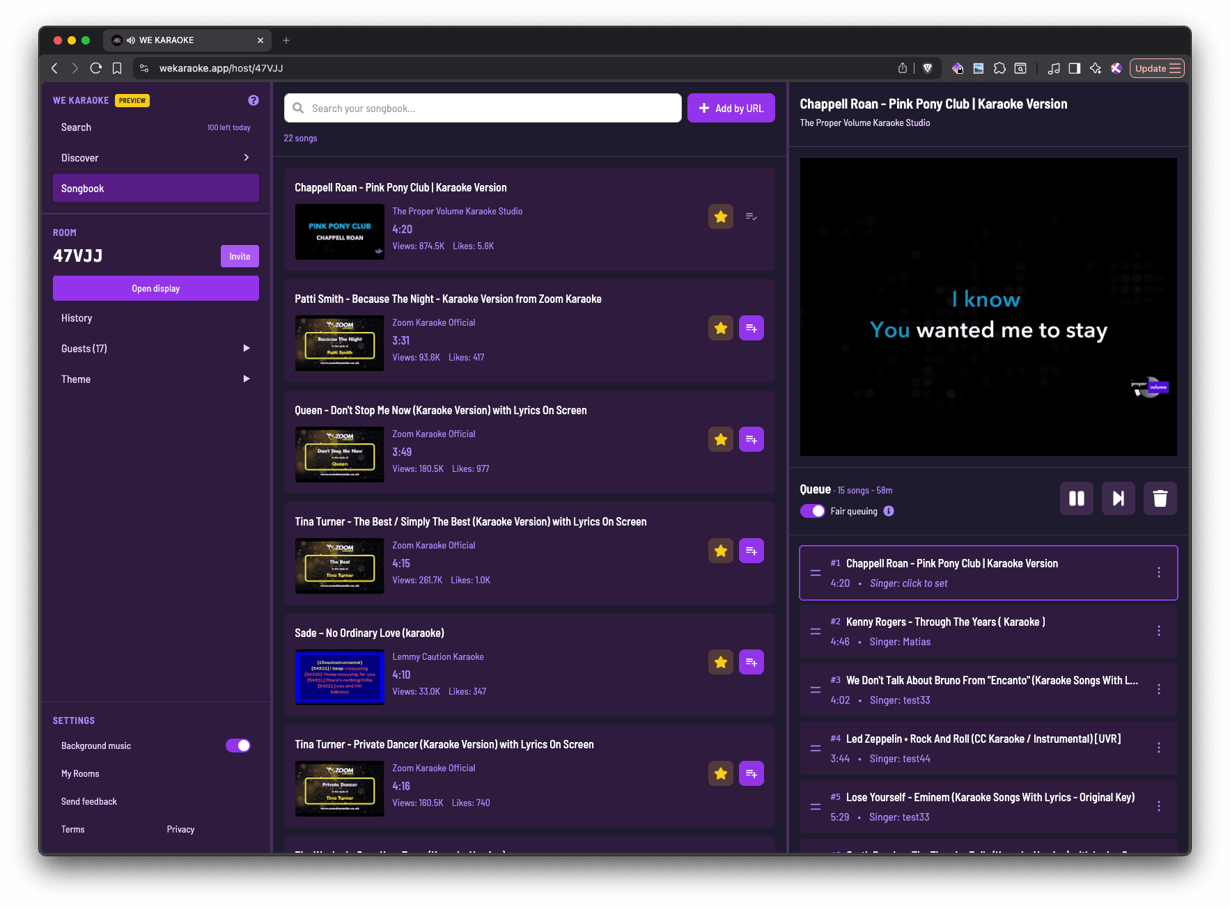 WE KARAOKE screenshot 2