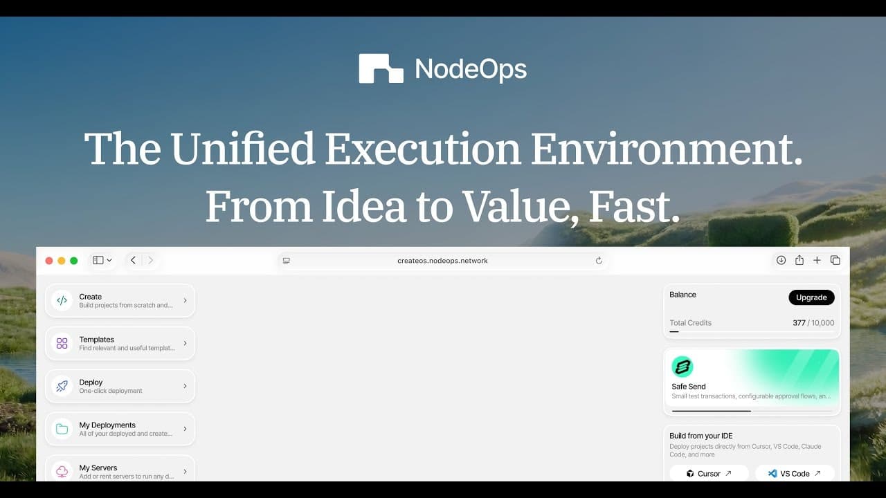 CreateOS screenshot 1