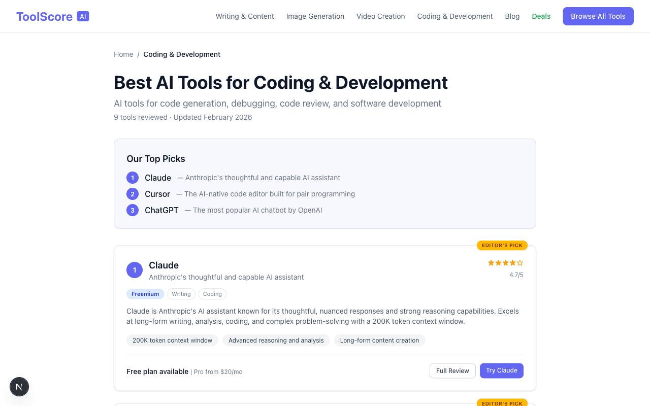ToolScore AI screenshot 7