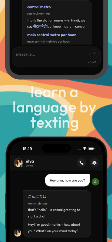 alya: your AI language buddy screenshot 5