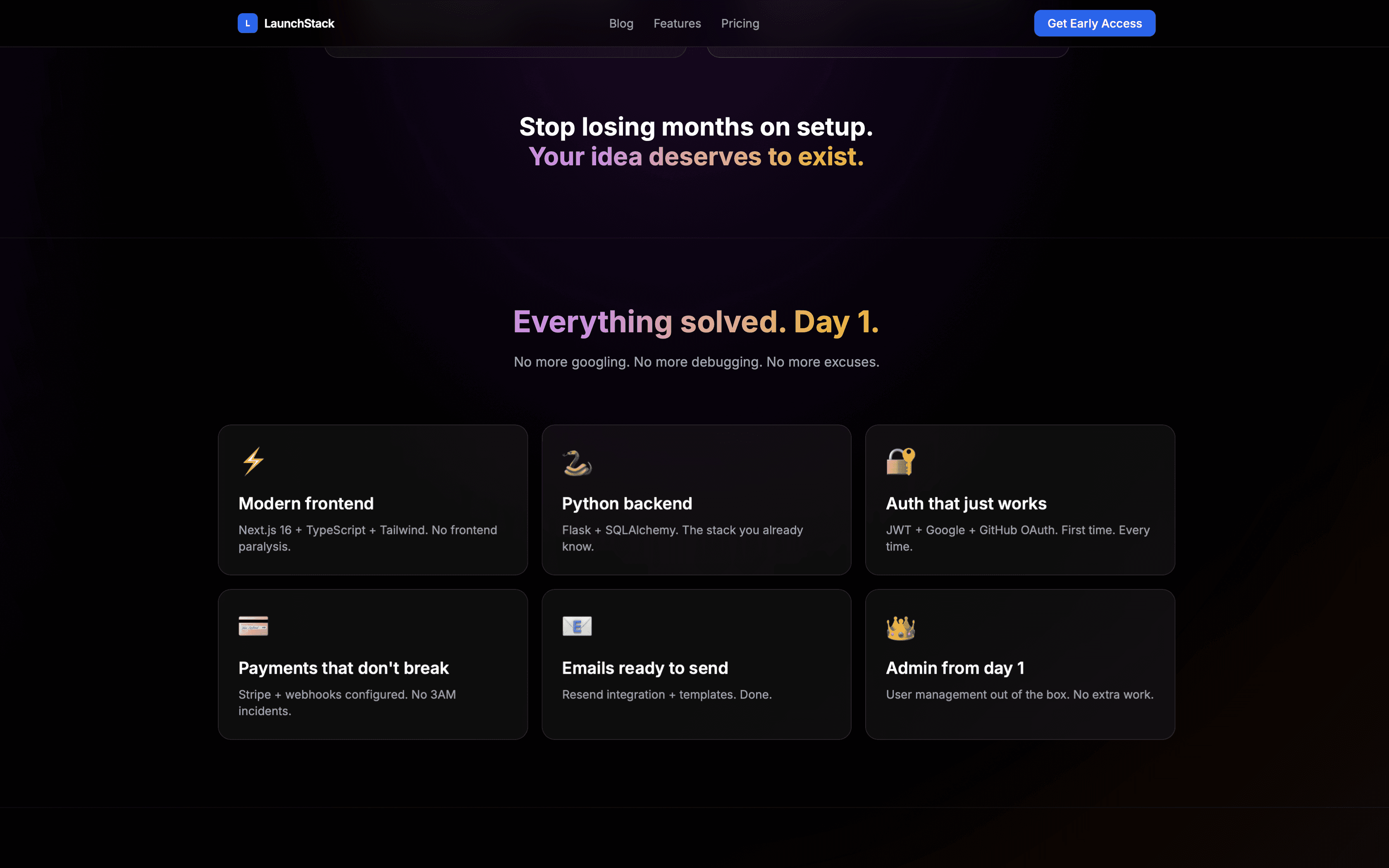 LaunchStack screenshot 3