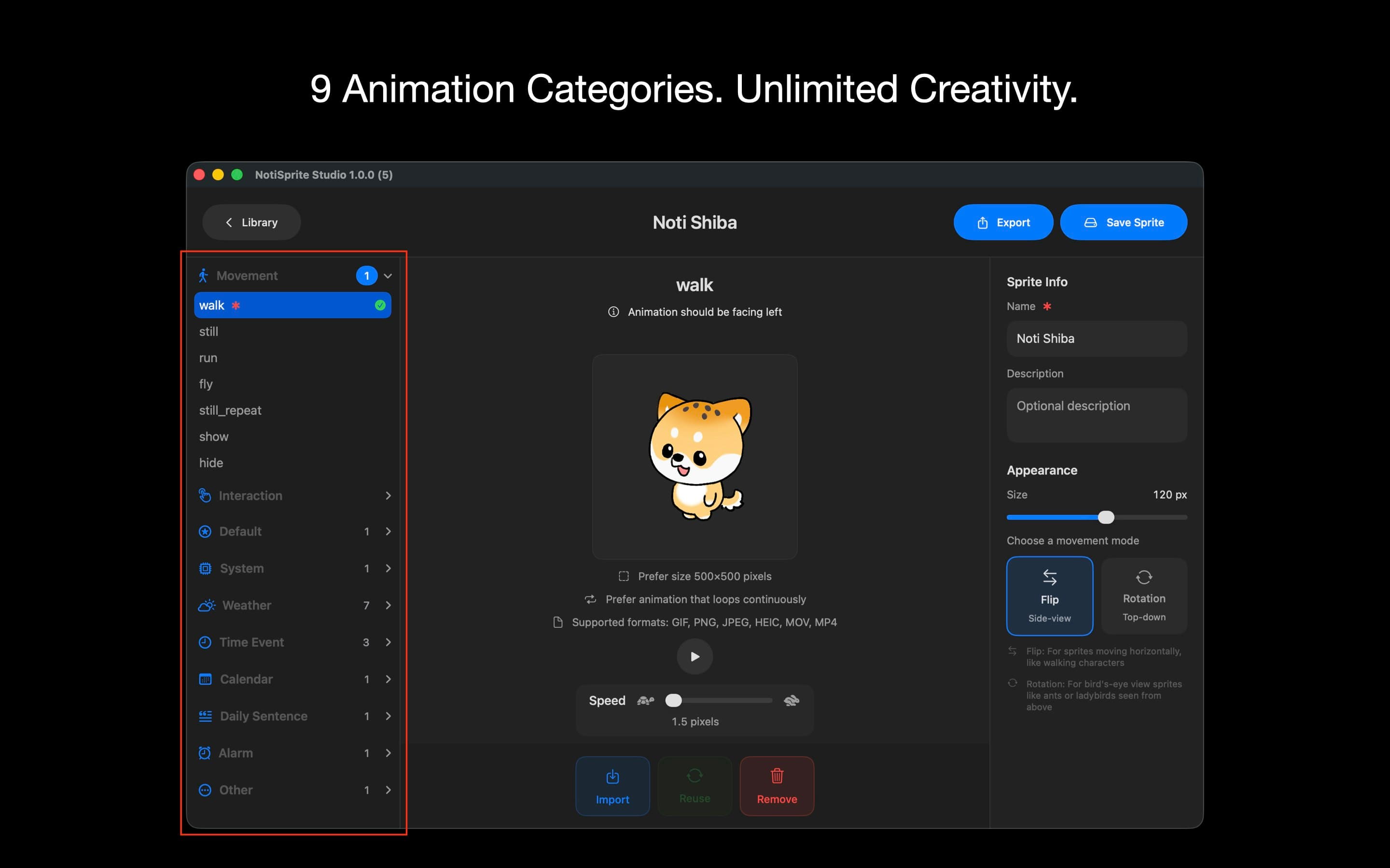 NotiSprite Studio: Desktop Pet Creator screenshot 8