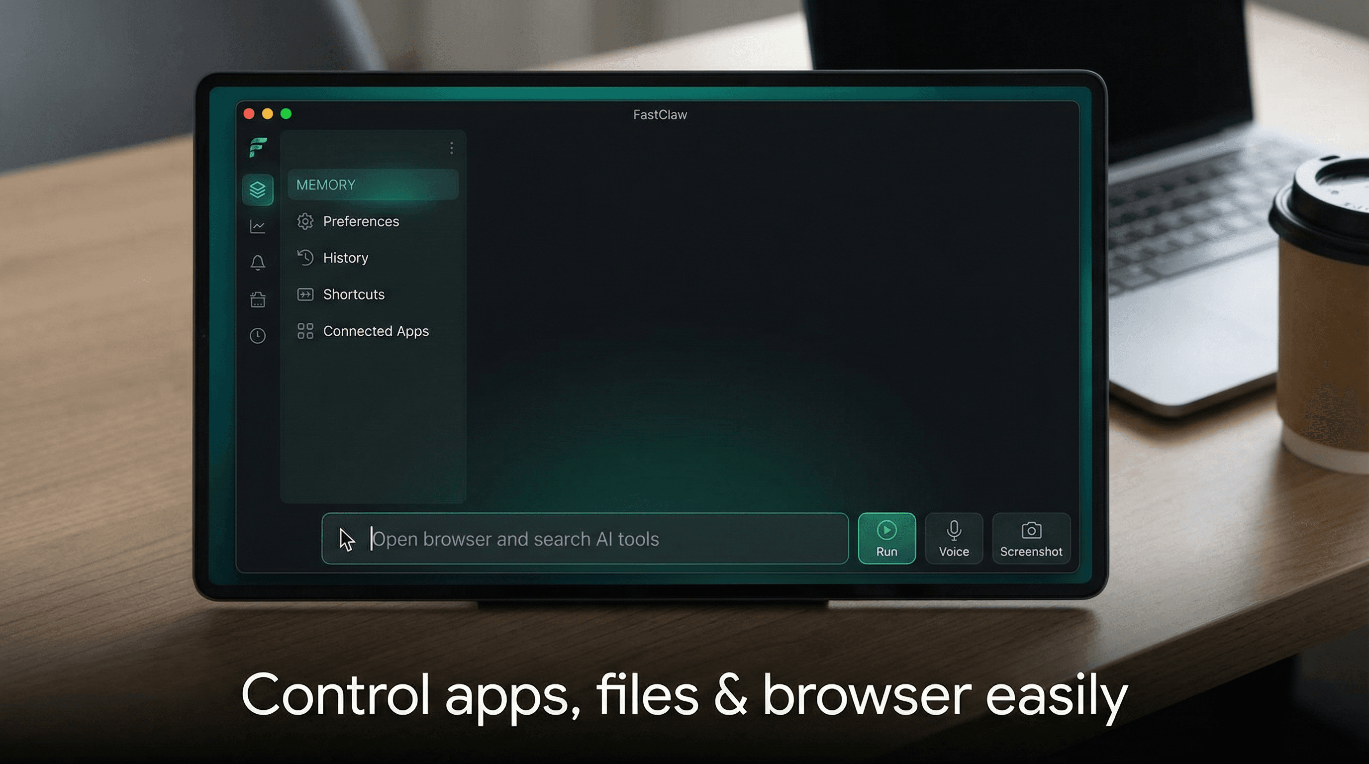 FastClaw screenshot 2