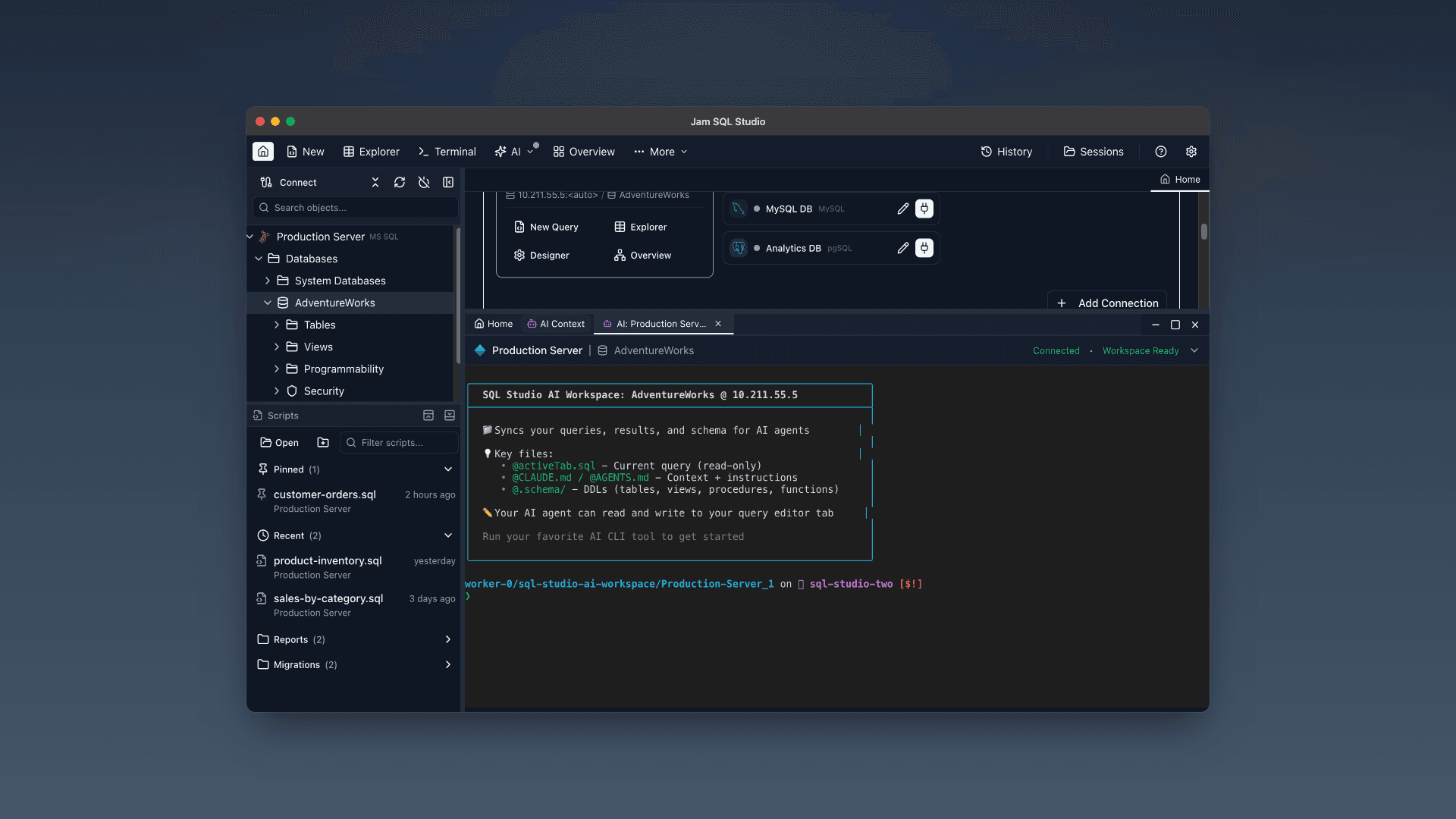 Jam SQL Studio screenshot 3