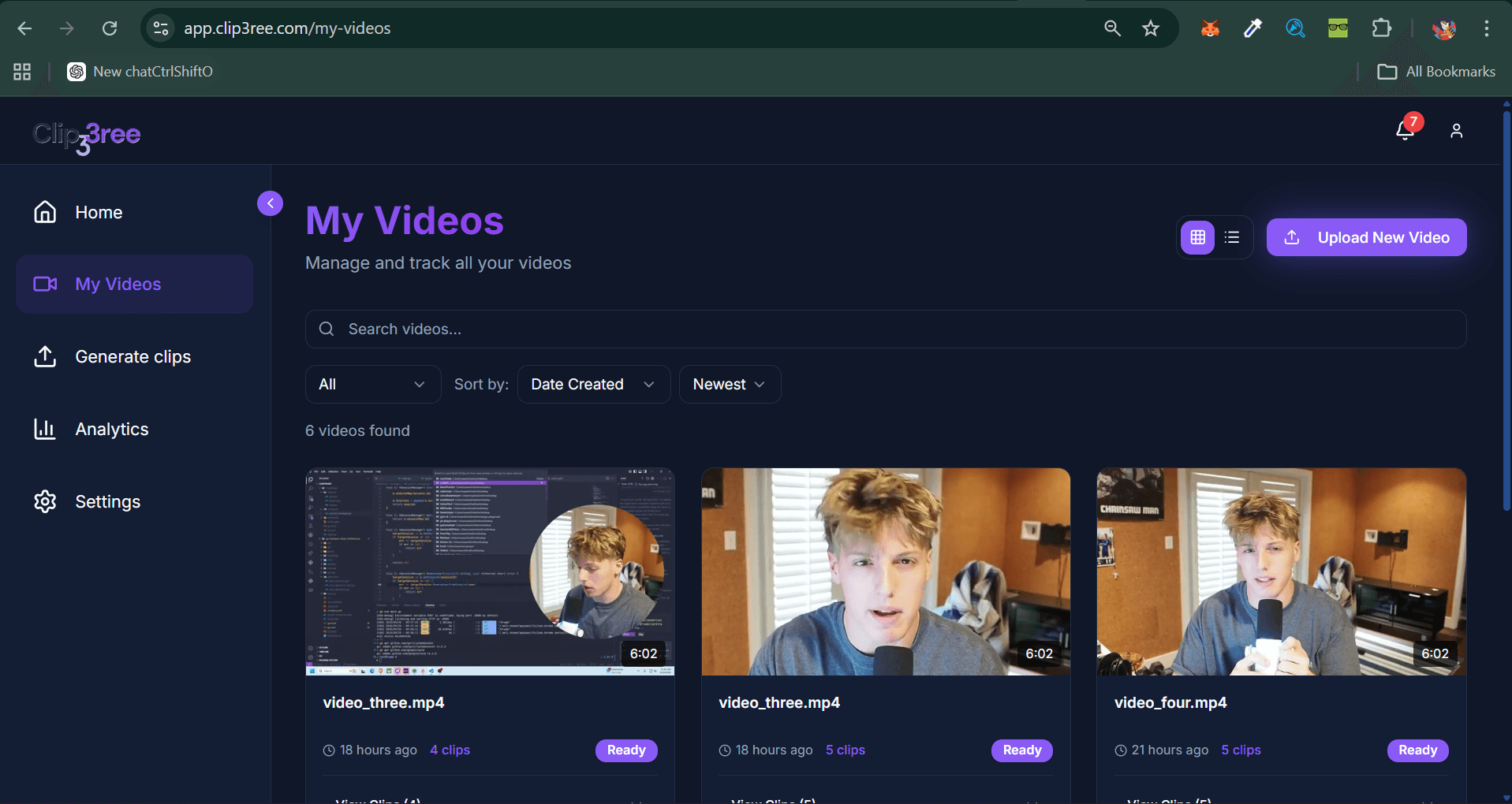 Clip3Ree screenshot 4