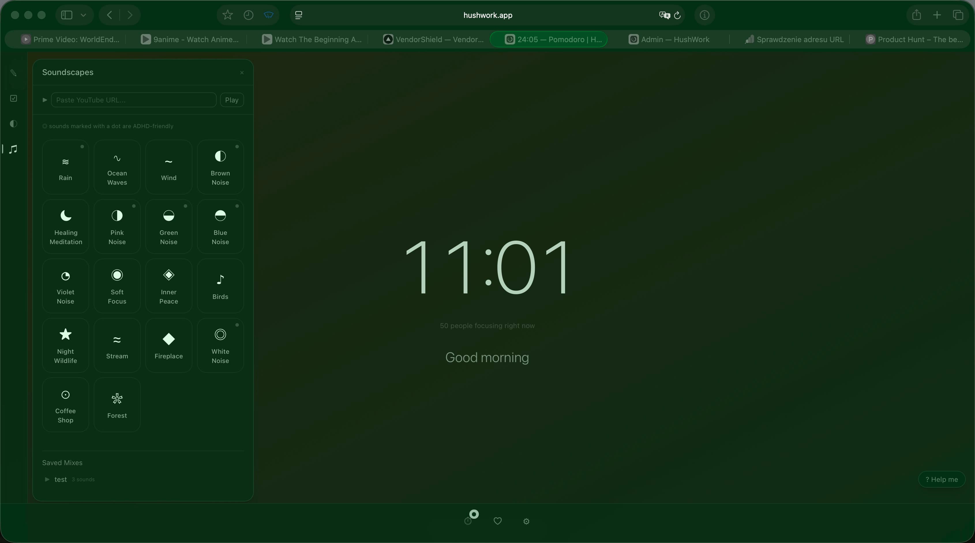 HushWork screenshot 3