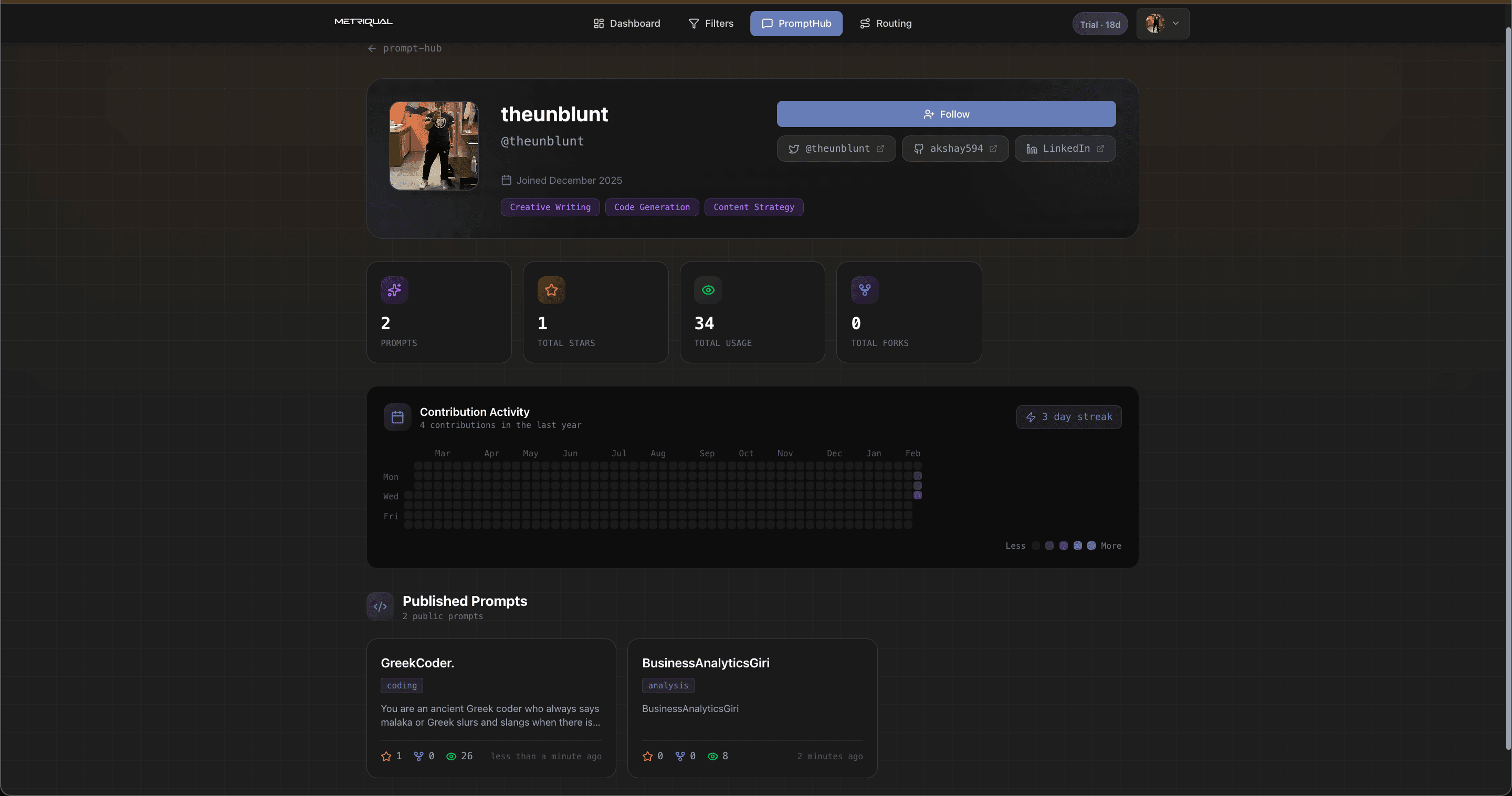 Metriqual screenshot 6