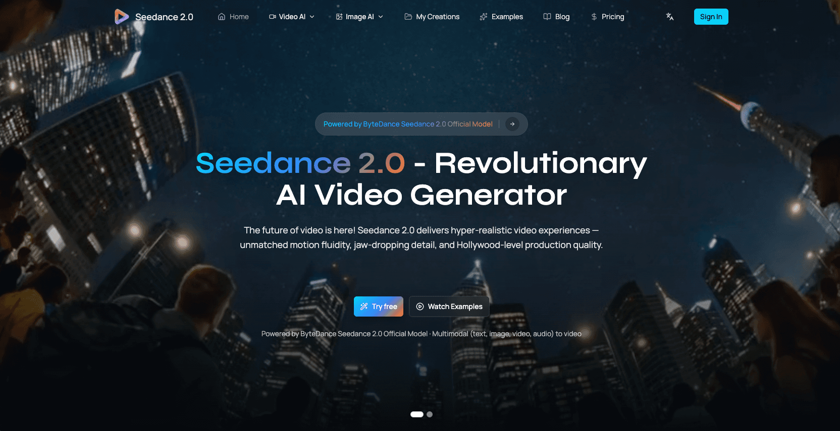 Seedance 2.0 screenshot 2