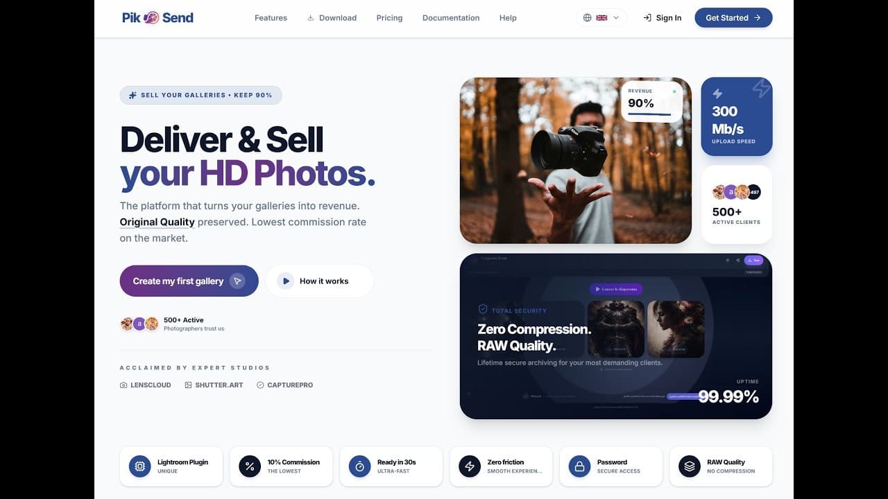 Piksend screenshot 1