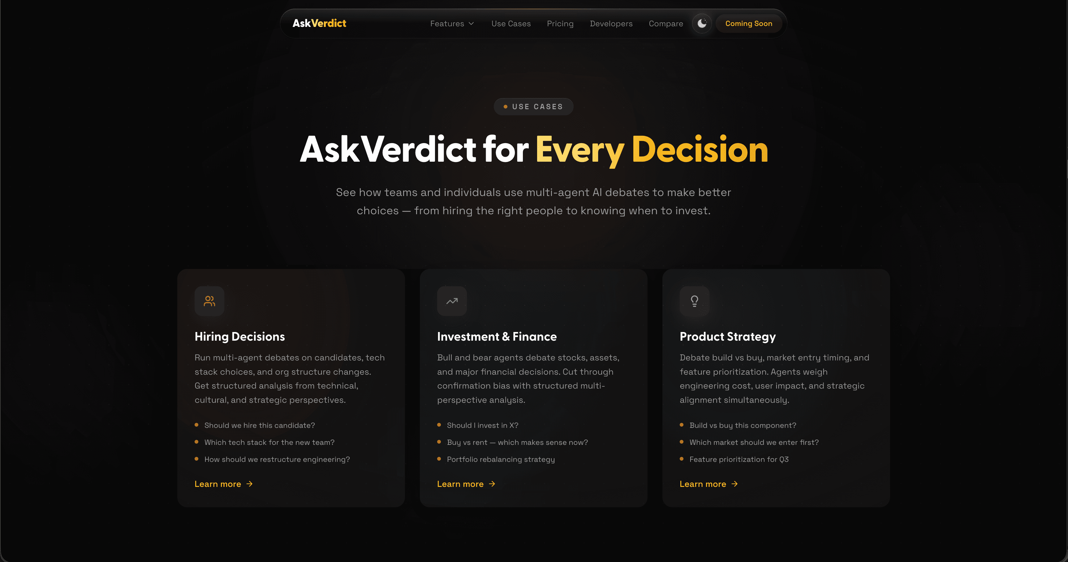 AskVerdict screenshot 2