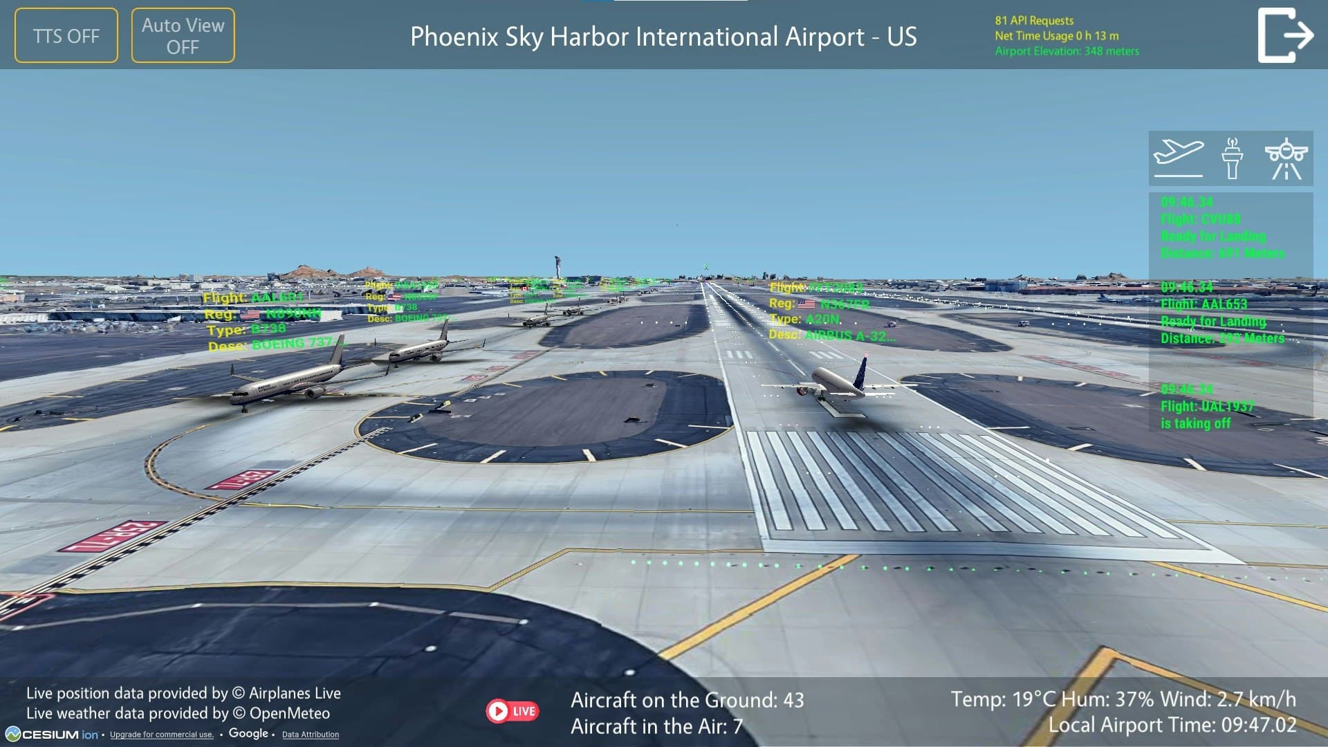 Airport Live Traffic Viewer screenshot 14