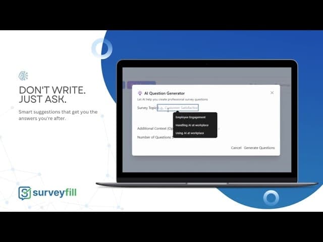 SurveyFill screenshot 1