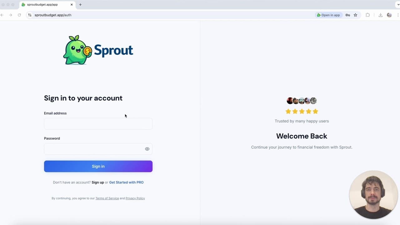 Sprout Budget screenshot 1