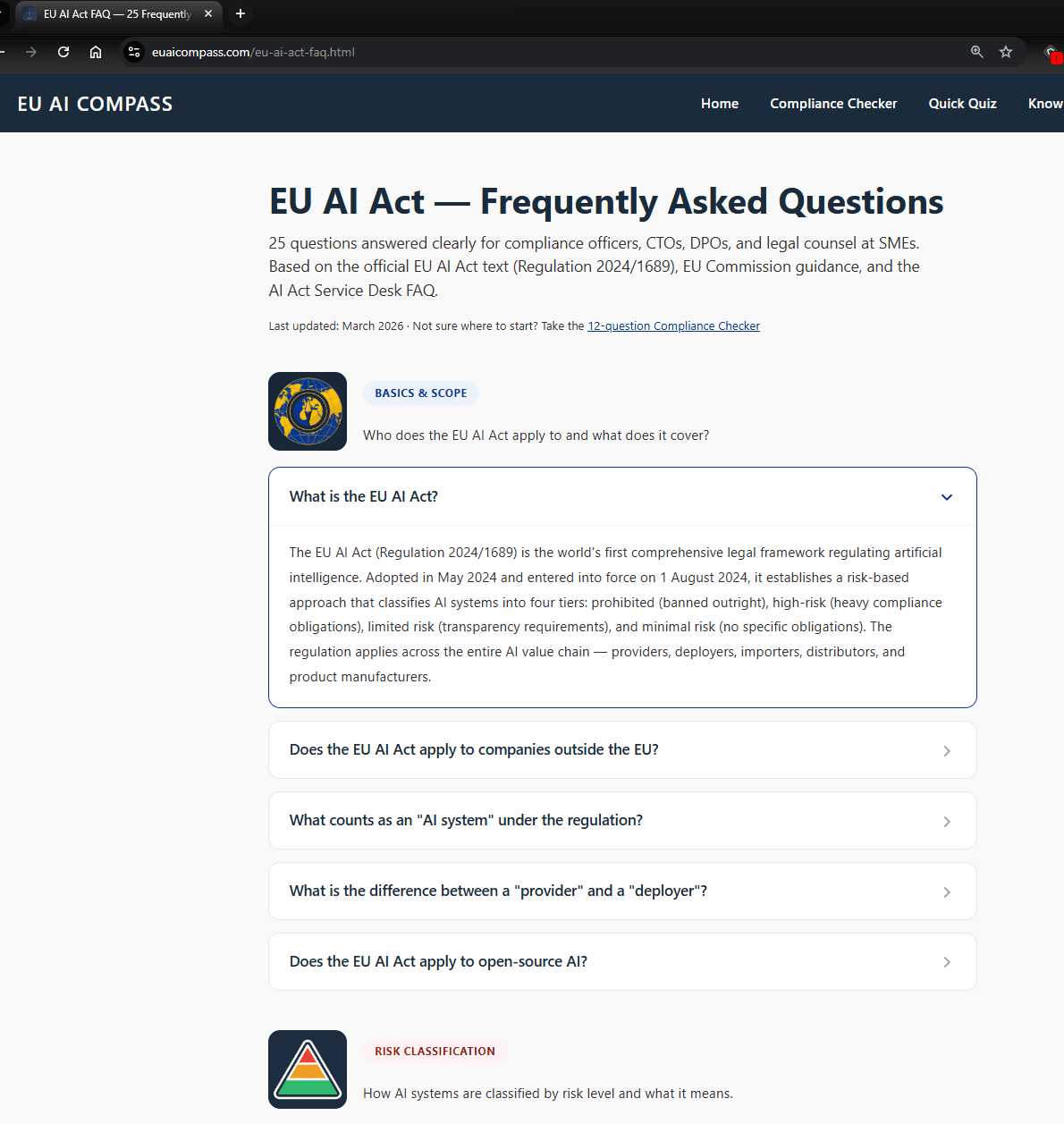 EU AI Compass screenshot 7