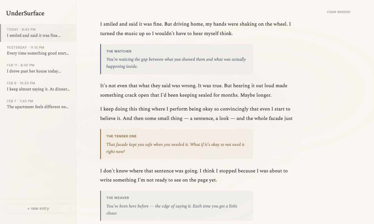 UnderSurface screenshot 1