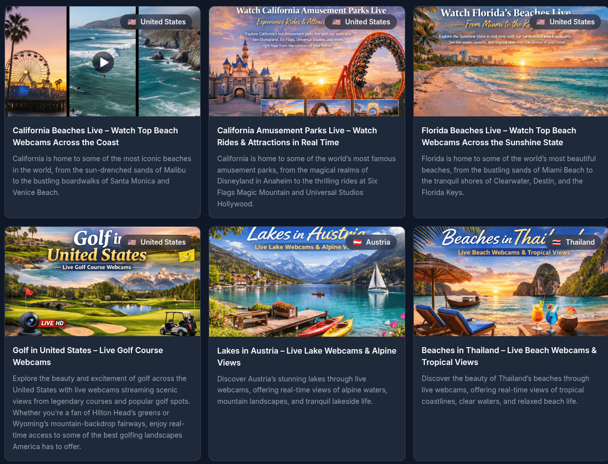 WebcamExplore screenshot 1