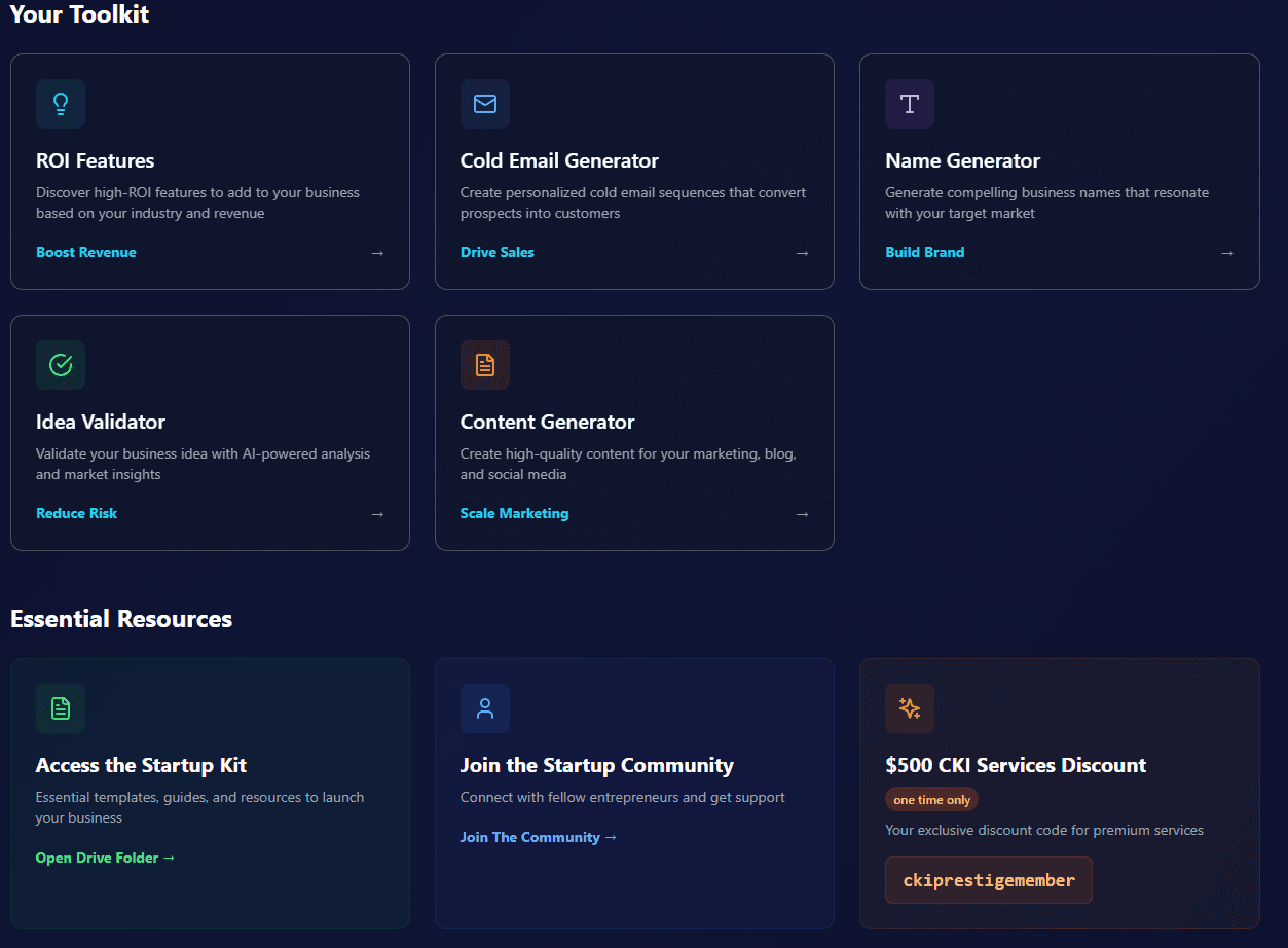 Startup Titan screenshot 2