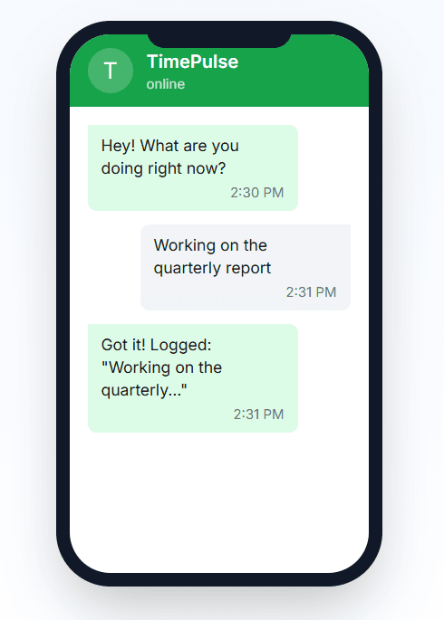 TimePulse screenshot 1