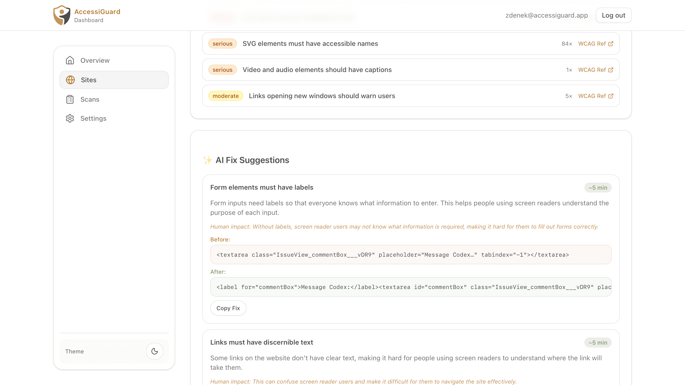AccessiGuard screenshot 4