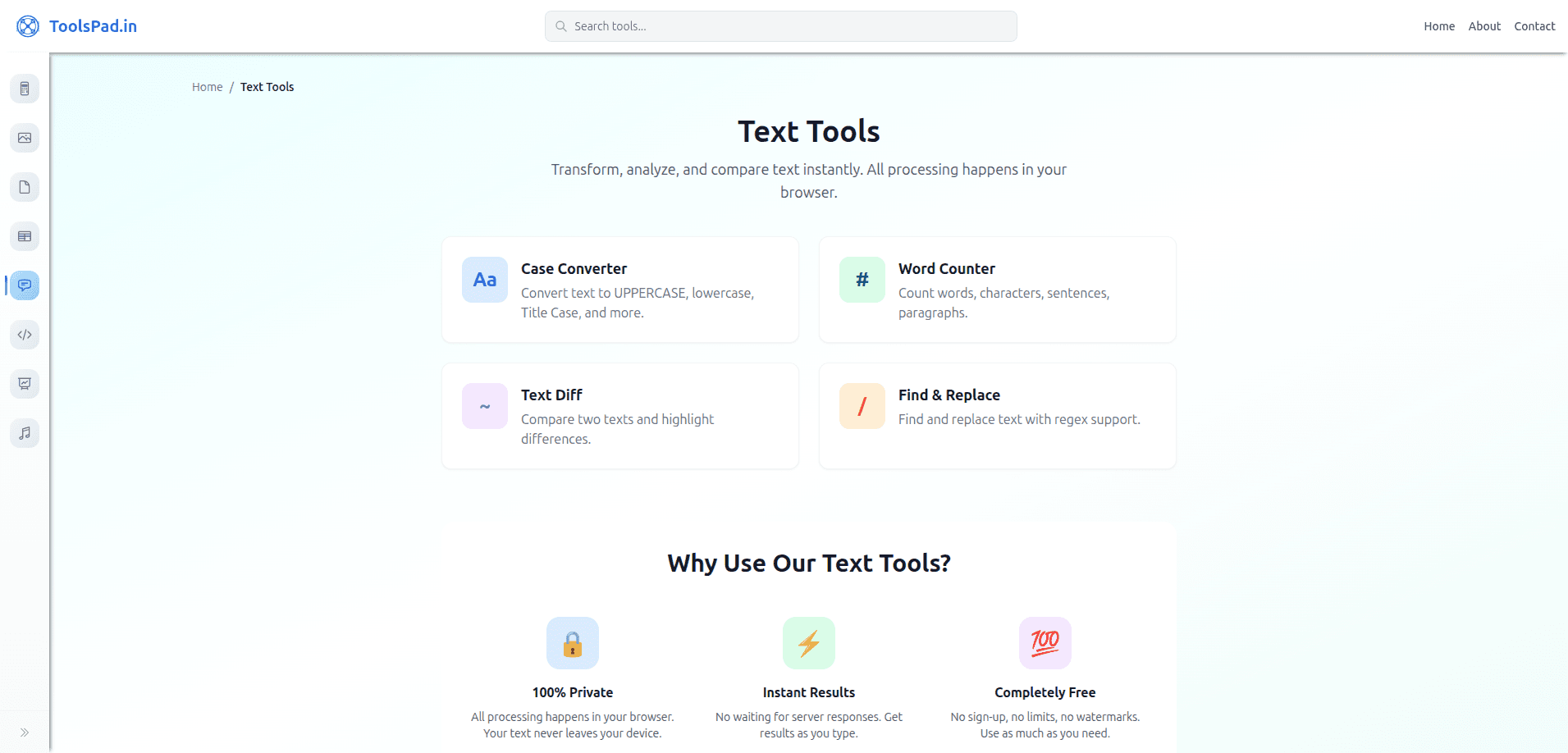 ToolsPad.in screenshot 4