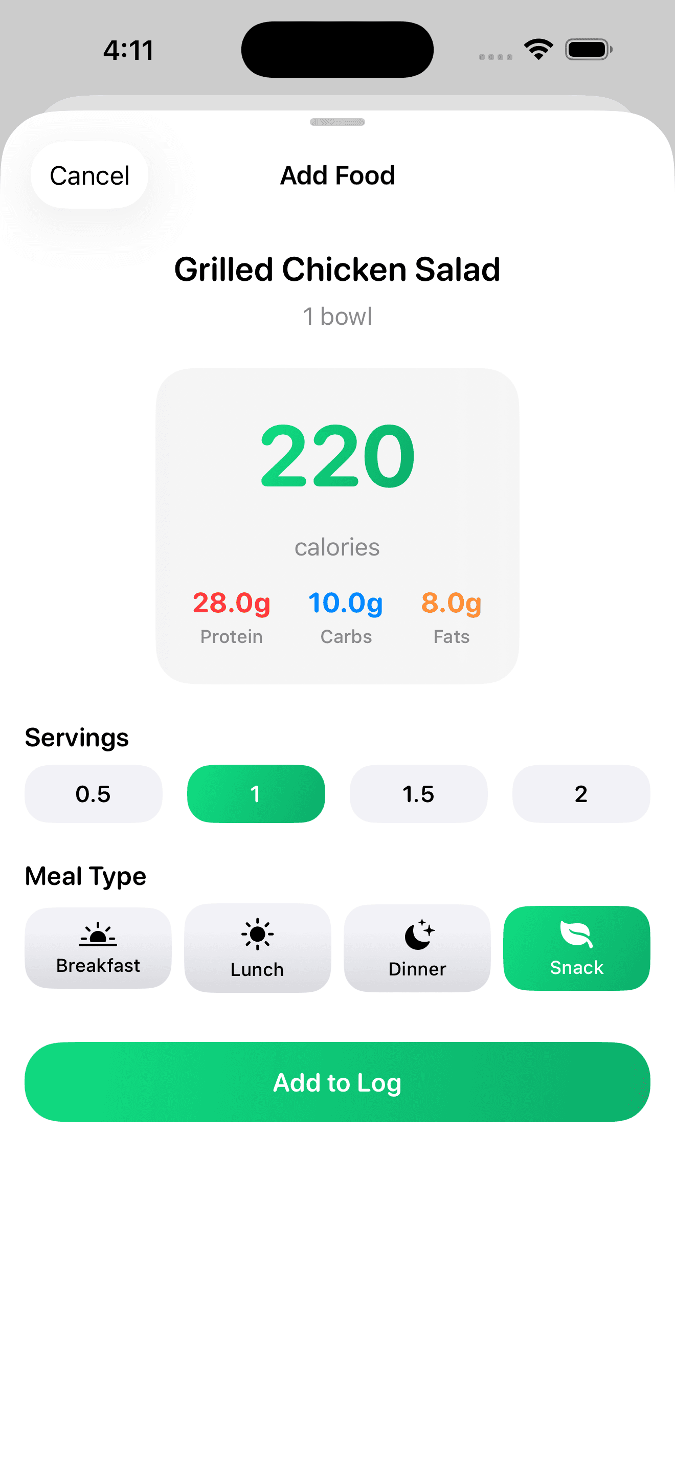 Nutra - AI Nutrition Tracker screenshot 5