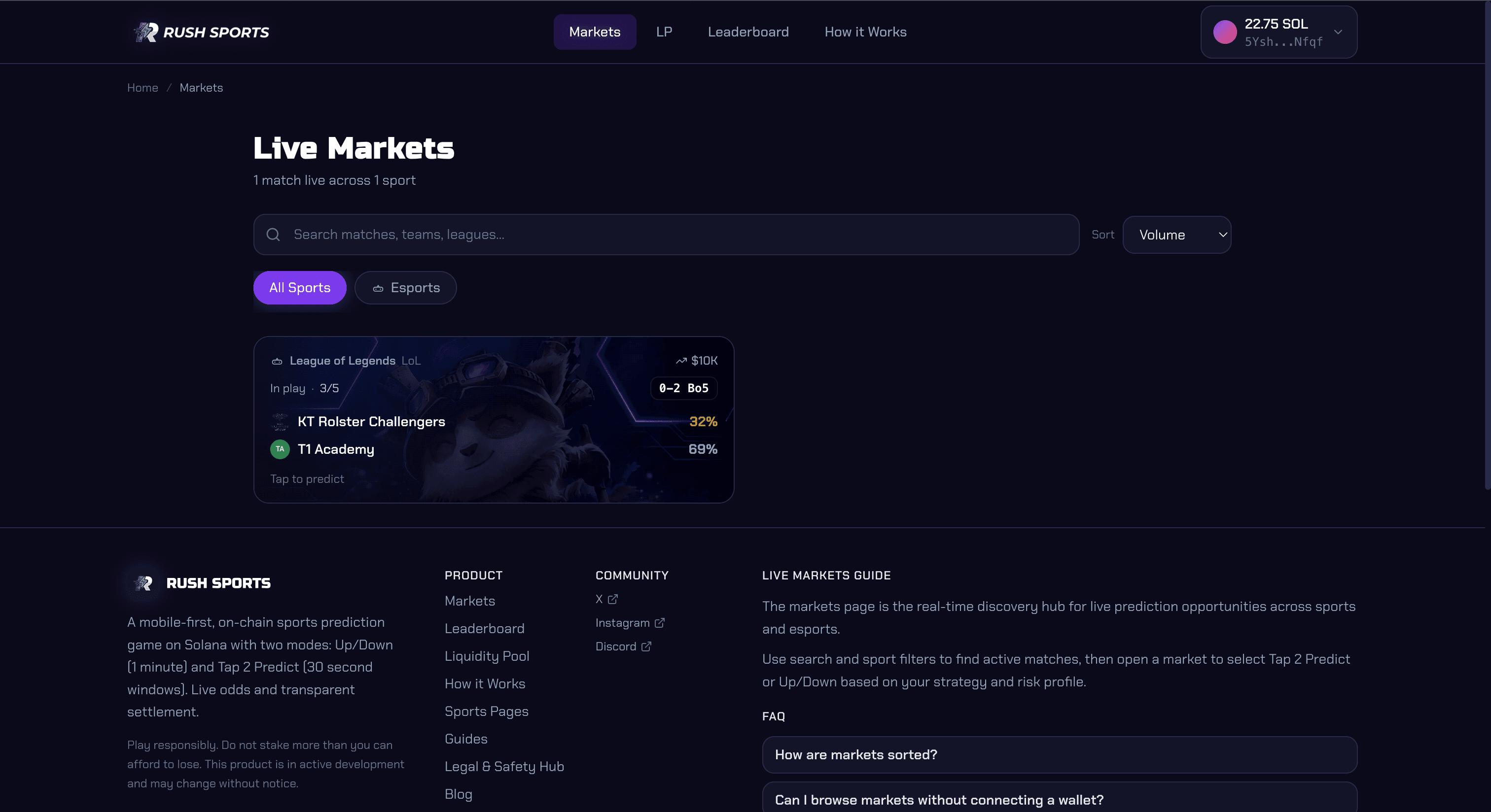 Rush Sports screenshot 2