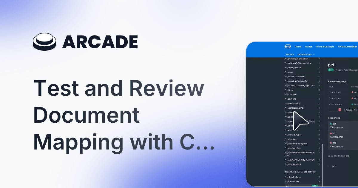 Compliance Mapping AI API screenshot 1