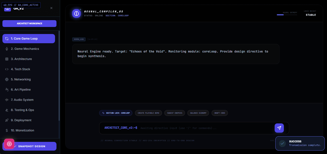 GameArchitect 2.0 screenshot 5