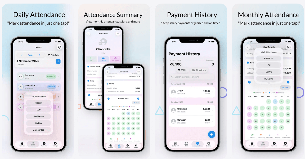 MaidCircle screenshot 1