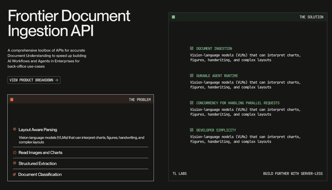 Tensorlake AgentRuntime screenshot 3