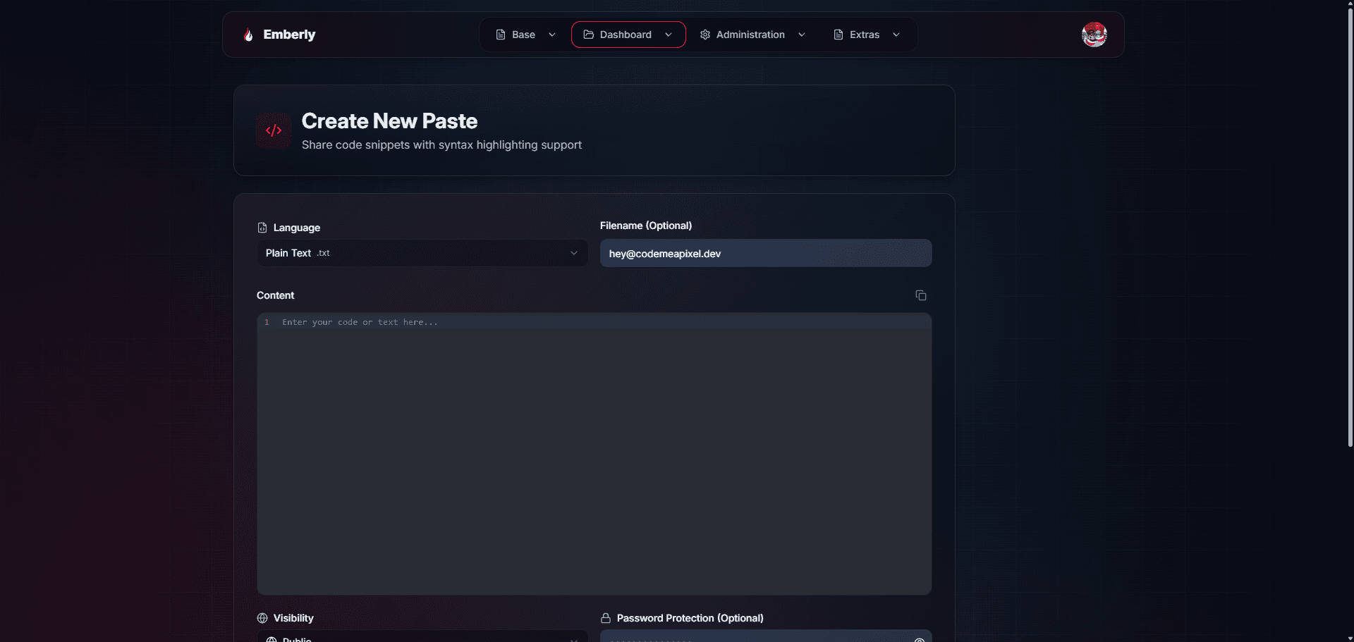 Emberly screenshot 5