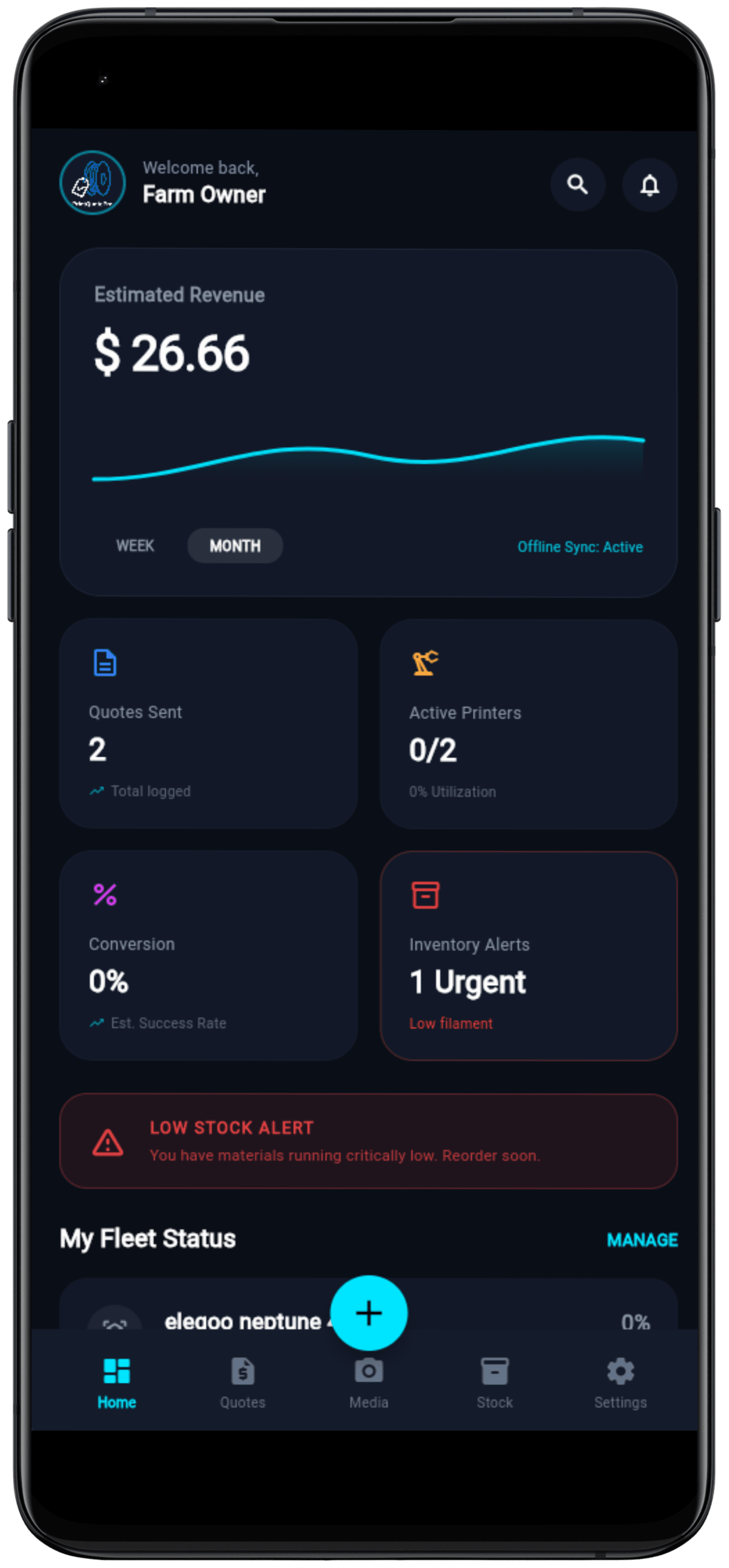3D Print Pro: Cost & Fleet Manager screenshot 23