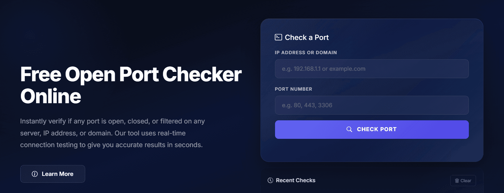 Open Port Checkers screenshot 2