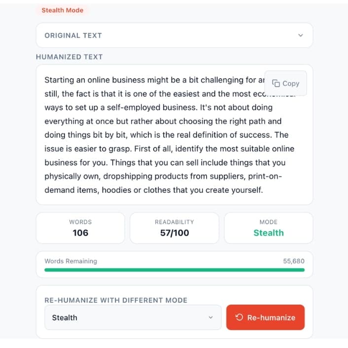 Humanizer PRO screenshot 1