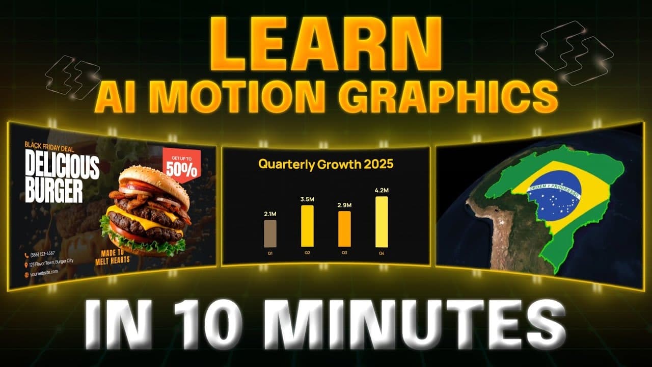 Easymotion: AI Motion Graphics Generator screenshot 1