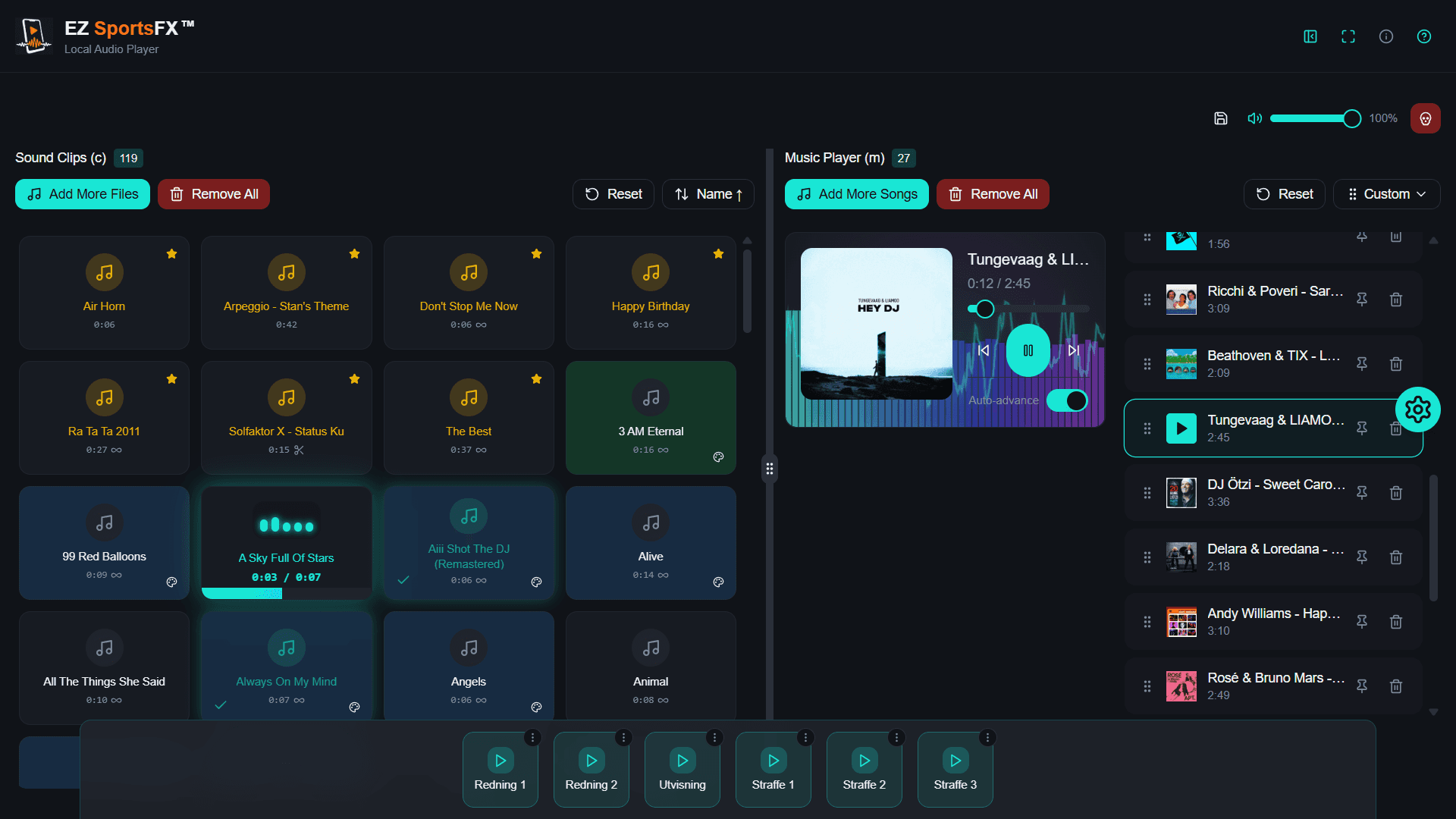 EZ SportsFX screenshot 2