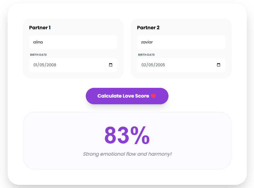 Test Your Compatibility screenshot 1
