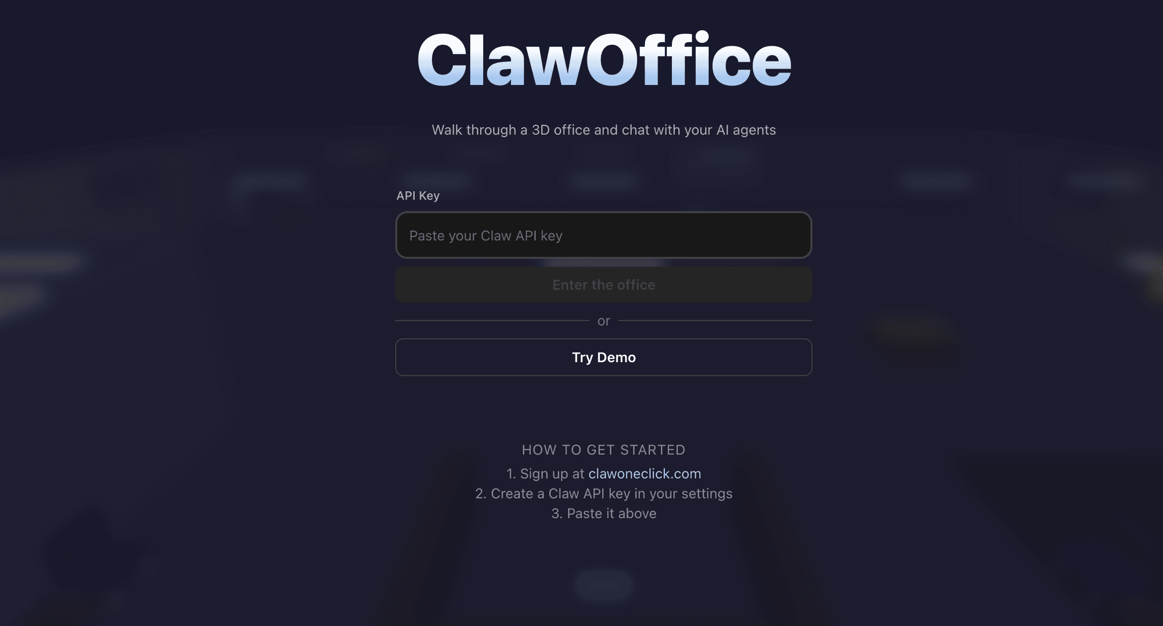 ClawOffice screenshot 1
