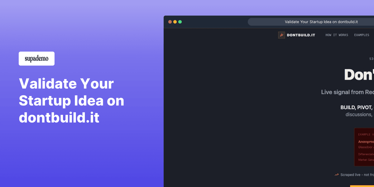 DontBuild.it screenshot 1