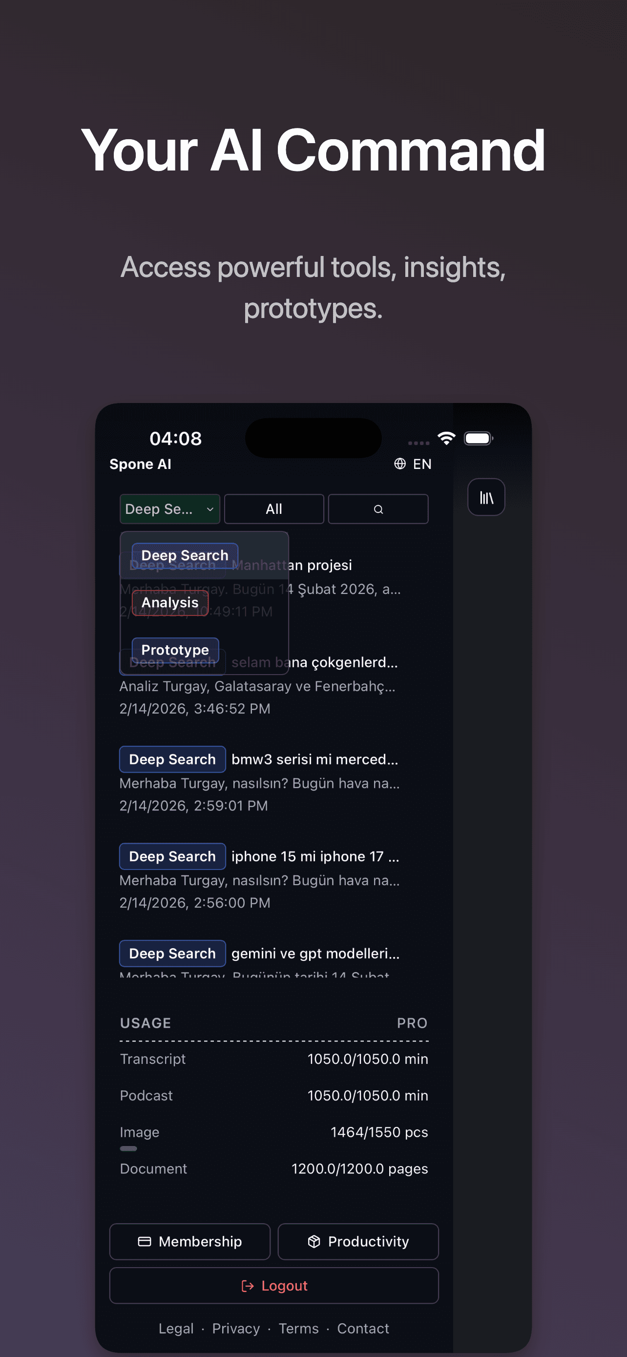 Spone AI screenshot 5