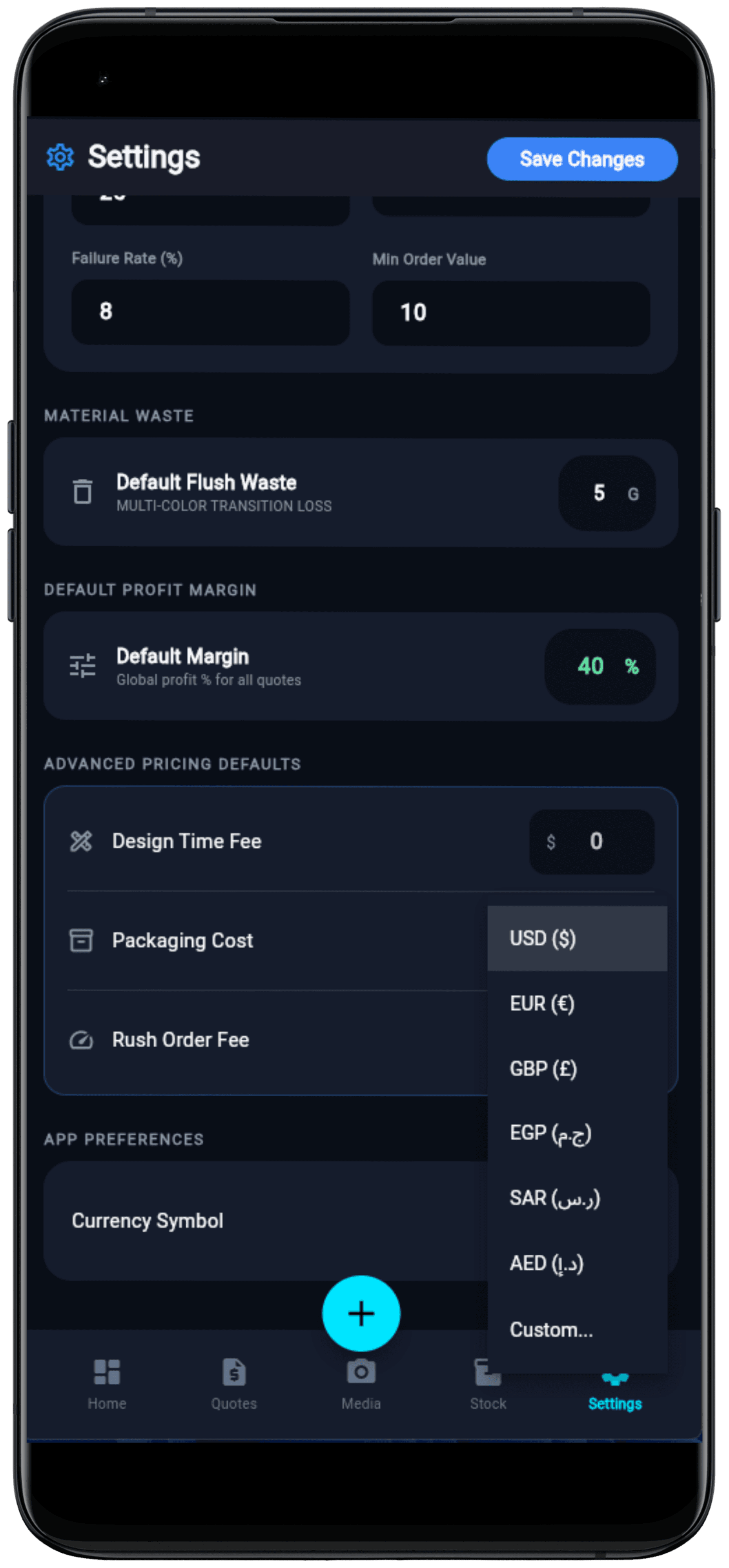 3D Print Pro: Cost & Fleet Manager screenshot 15