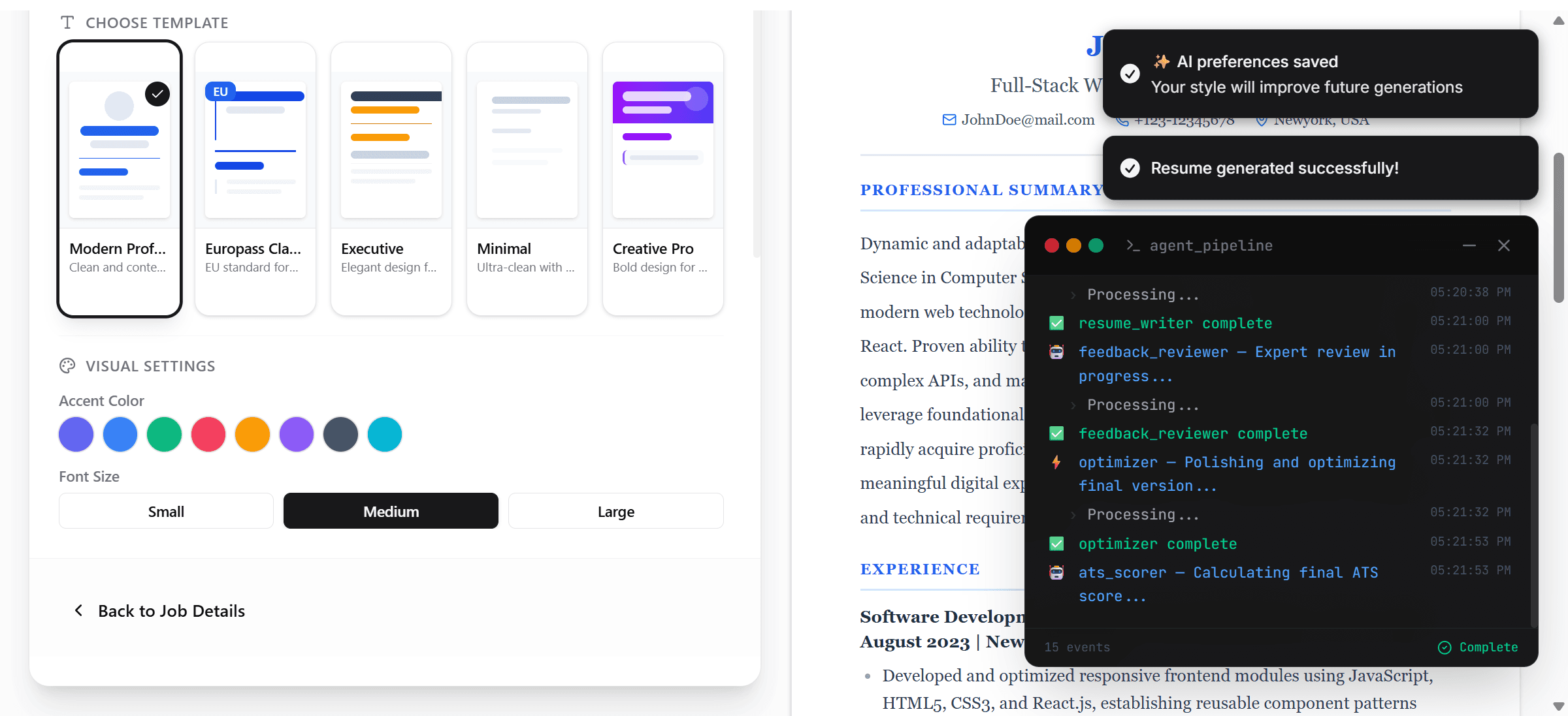 ResumeSquad screenshot 4