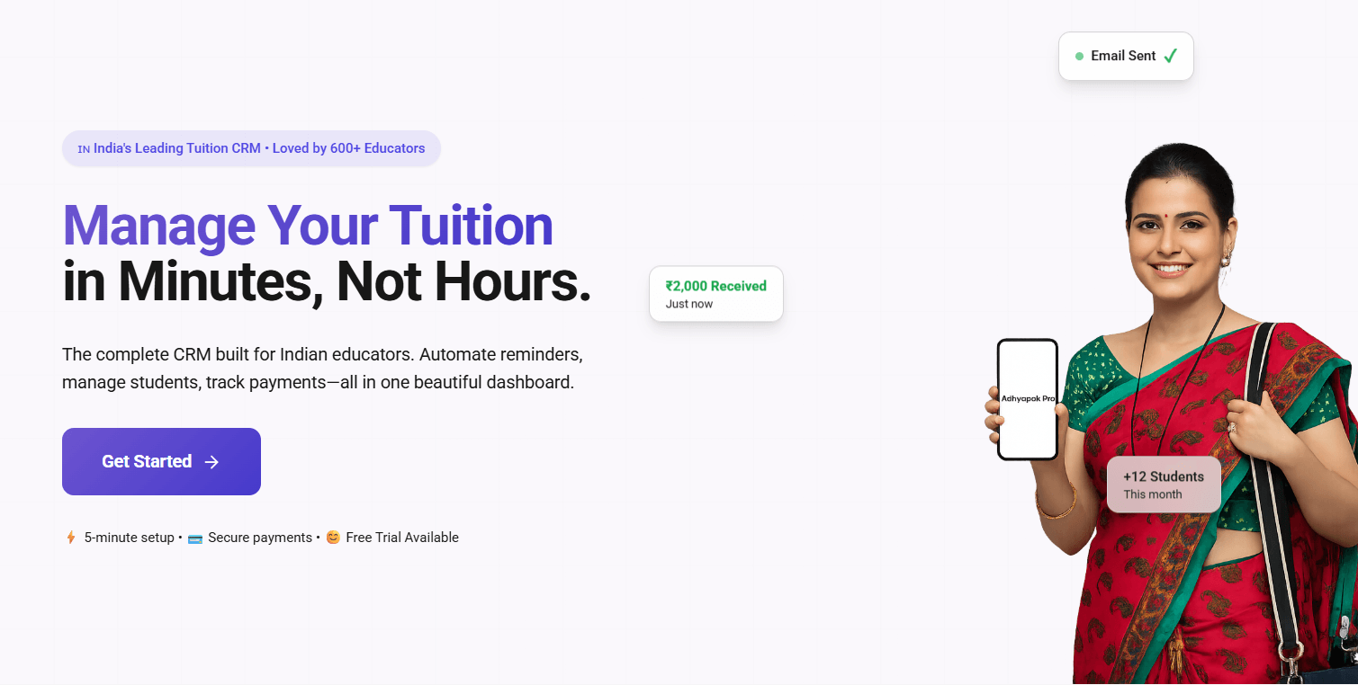 AdhyapakPro—Tuition Management Platform screenshot 2