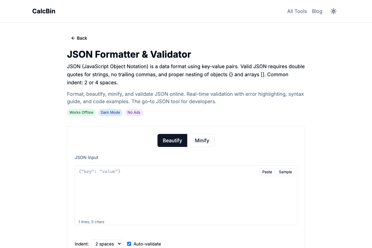 CalcBin screenshot 6