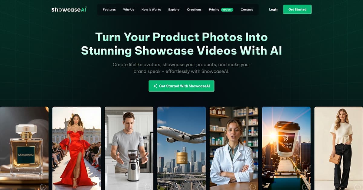 ShowcaseAI screenshot 1