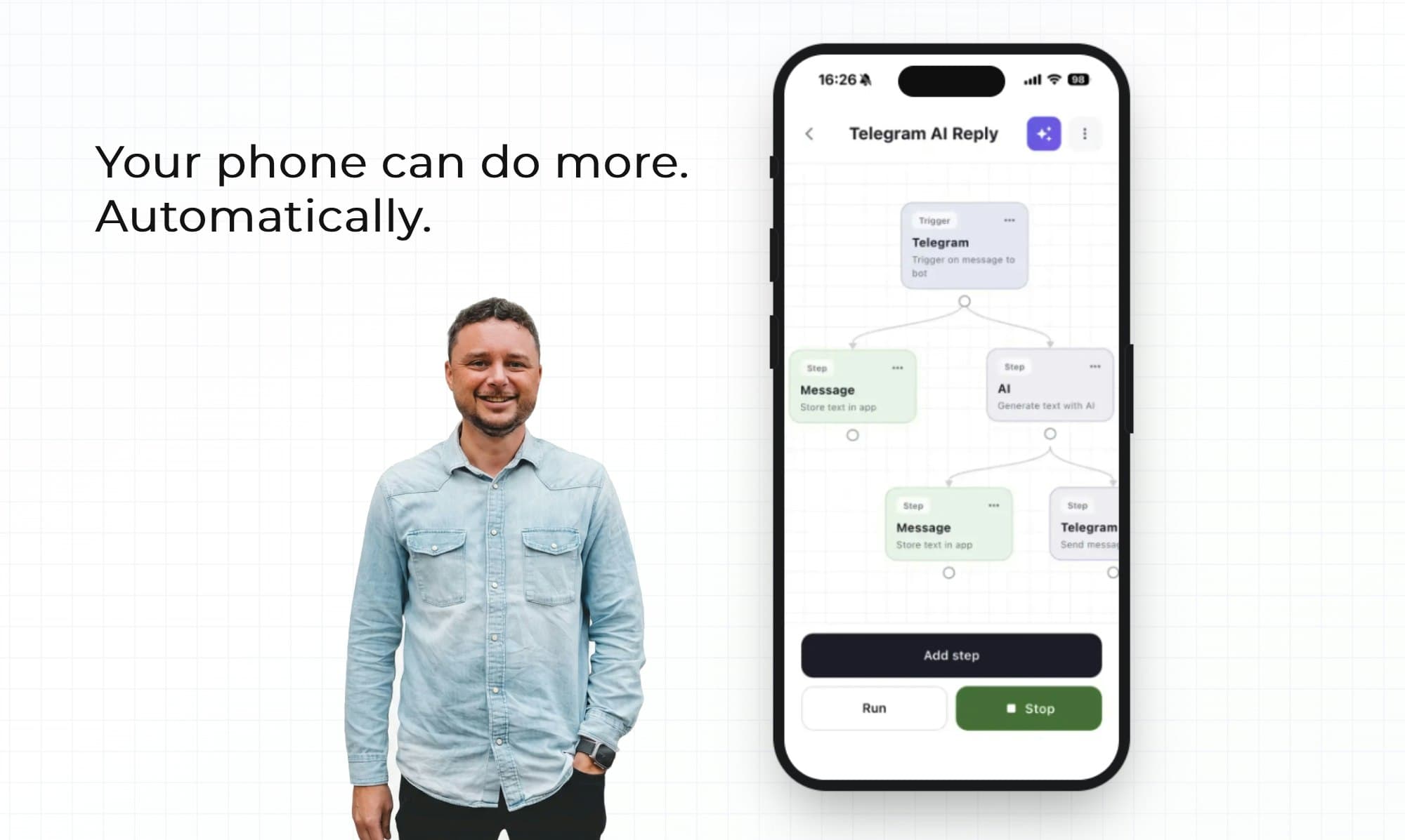 Like n8n for IPhones screenshot 1