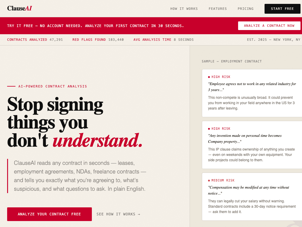 ClauseAI screenshot 4