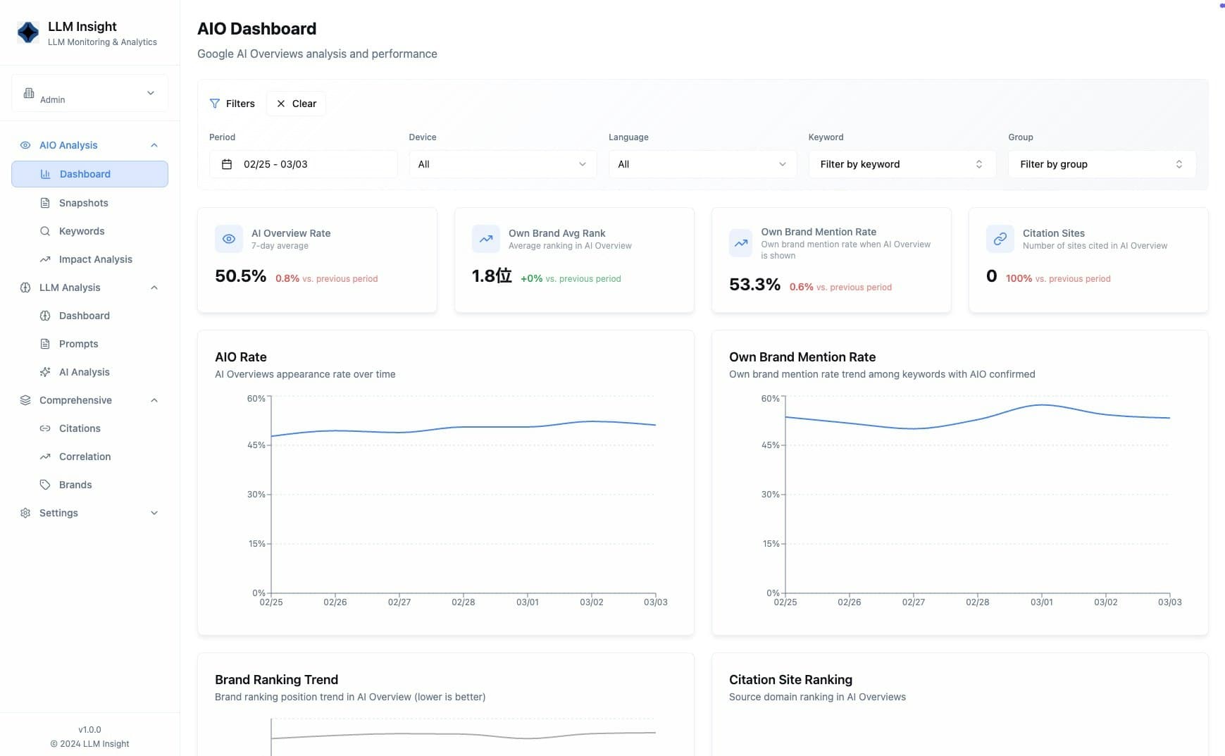 LLM Insight screenshot 1